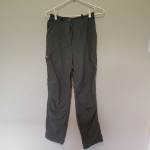 Low Alpine Gray Green Hiking Cargo Pants (Size  Euro 38, US size S /4)